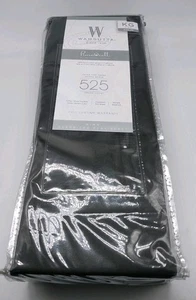 Wamsutta NEW PimaCotton 525 TC Oversized Flat Sheet Charcoal Gray King Sateen - Picture 1 of 2