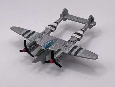 1994 Micro Machines Military P-38 Lightning Fighter Aircraft WWII Galoob LGTI - Image 1 of 4