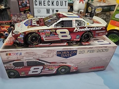 Acción Dale Earnhardt Jr #8 Budweiser Daytona/nacido en fecha 2005 Monte Carlo 1:18 Foto 1 de 4