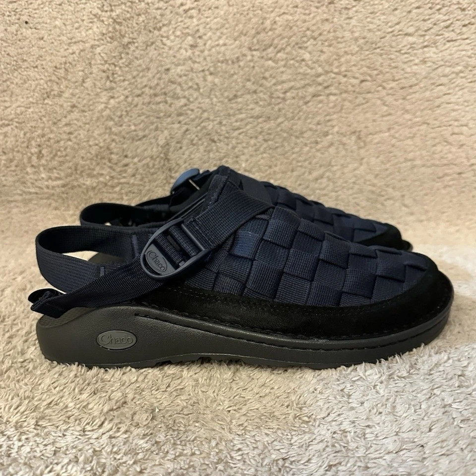 Плетеные сабо Chaco Canyon темно-синие черные из сплава морские мужские размер 11 JCH103359Z - Изображение 1 из 4