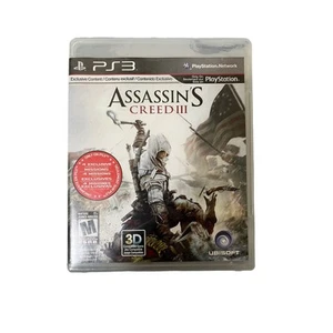Assassin's Creed III PS3 Never Played - Bild 1 von 3