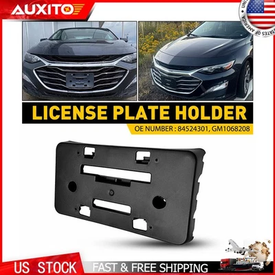 适合 2019 - 2025 雪佛兰迈锐宝前车牌架支架带螺丝 GM1068208 — 第 1/4 张图片