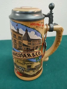 Anheuser Busch Budweiser 1990 Limited Edition 8" Classic Stein - Bild 1 von 12