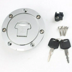 Fuel Gas Tank Cap with 2 Keys For Honda CB900 CB919 (Hornet) NSR250 MC18 MC21 - Picture 1 of 14