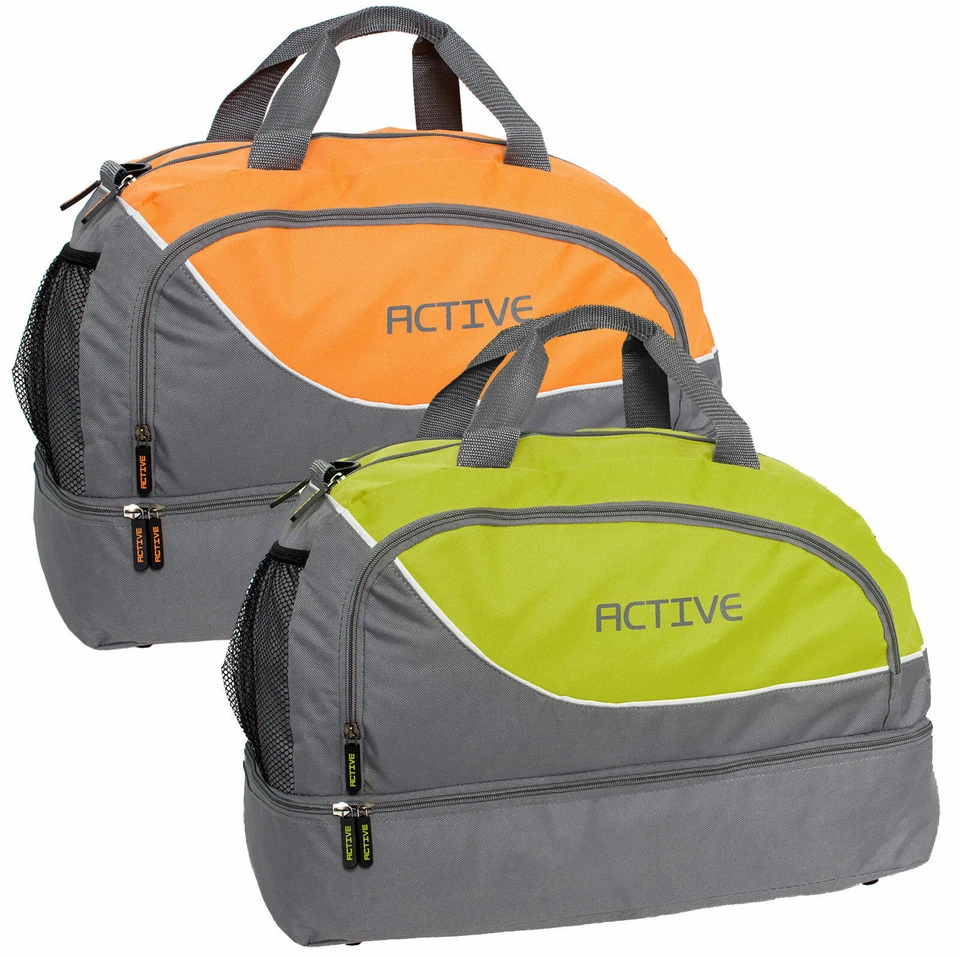 BRUBAKER 50x30x20cm Bolsa de Deporte Naranja o Verde 30 Litros Gimnasio Fitness - Imagen 1 de 4