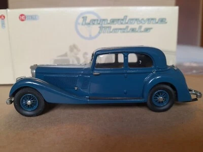 1937 JENSEN 3.5 LITRE S TYPE 1/43 WHITE METAL CAR MODEL BY LANSDOWNE  LDM 61 - Image 1 of 4