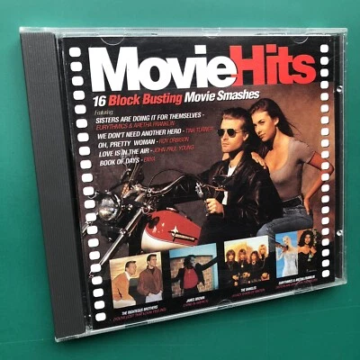 MOVIE HITS Electro Rock Pop Soundtracks CD Enya Bangles Eurythmics Joe Cocker EX - Image 1 of 4