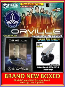 Eaglemoss The Orville Ship Collection Union Shuttle ECV 197-1 Modelo Nave Espacial - Imagen 1 de 11