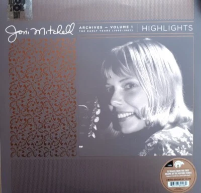 Joni Mitchell Archives Vol 1 Highlights LP Vinyl Album Record Store Day NEW RSD - Image 1 of 2