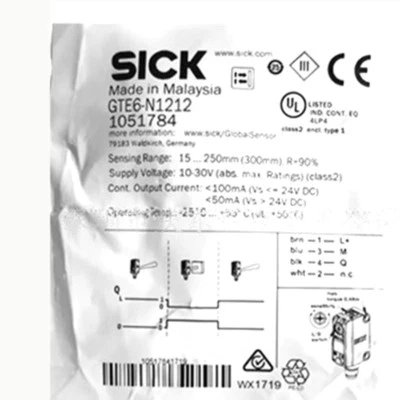 Sensores fotoeléctricos en miniatura SICK GTB6-P1211 nuevos ⊕IK - Imagen 1 de 4