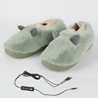 Electric Heating Shoes Plush Electric Heated Foot Warmer Electric Foot Warmer
