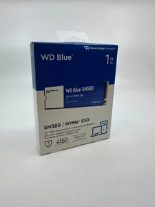 SEALED - WD Blue SN580 1TB Internal Solid State Drive SSD Western Digital NVMe - Afbeelding 1 van 2