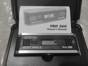 New Kell-Strom Digital Protractor Aero Angle Pro 360 w/case NSN 4920-01-420-6291 - Picture 1 of 15