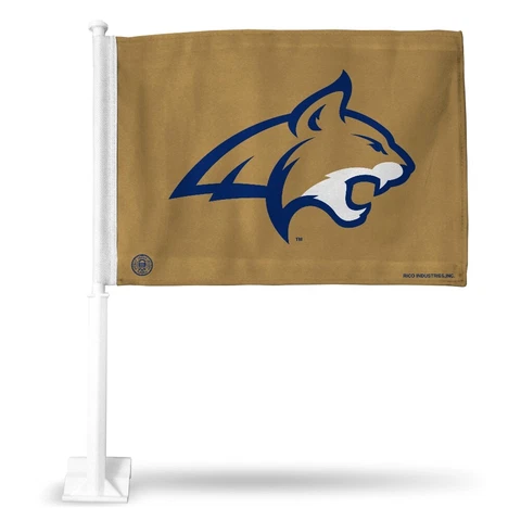 Montana State Bobcats 11X14 Window Mount 2-Sided Car Flag Cover