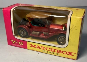 Matchbox Lesney Models Of Yesteryear 1914 Stutz Y-8 Boxed Not Dinky Corgi - Picture 1 of 10