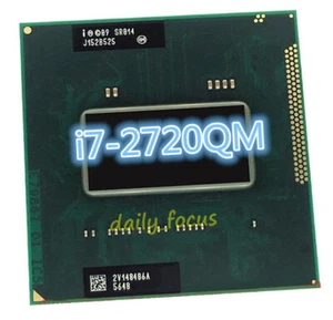 Intel Core i7-2720QM 2.2 GHz Socket G2 4 cores SR014 CPU Processor 6 MB - Picture 1 of 4