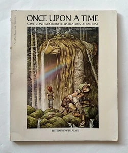 David Larkin ONCE UPON A TIME Some Contemporary Illustrators of Fantasy 1976 PB - Foto 1 di 23