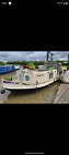 narrow boat Dutch barge with mooring REDUCED