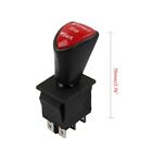 Black 6Pin Latching Slide Switch AC 250V 16A AC 125V 20A with Long Service Life