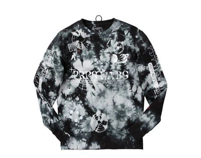 Prps Ecliptic Pullover Black Tie-Dye Men's Sweatshirt E97S08-BLK - Image 1 of 2