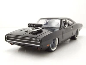 Dodge Charger 1970 Nero Fast & Furious Modellino 1:24 Jada Toys - Foto 1 di 9