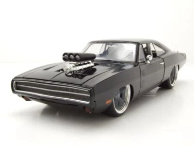 Dodge Charger 1970 Nero Fast & Furious Modellino 1:24 Jada Toys - Immagine 1 di 4