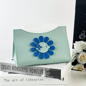 Cute Tissue Box Elegant Napkin Storage Box Craft Paper Box Coffee Shop - Picture 1 of 22