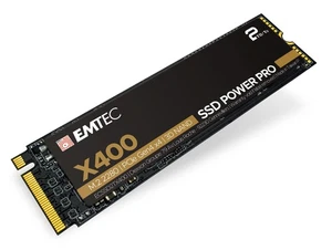 Emtec ECSSD2TX400 – Interne SSD – M.2 2280 NVMe – PCIe Gen4x4 – X400 Power Pro K - Picture 1 of 5