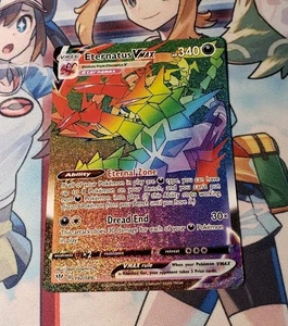 Eternatus VMAX 192/189 Pokemon Darkness Ablaze Holo Rainbow Secret Rare - Picture 1 of 2