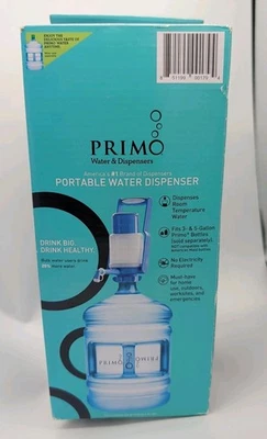 Primo Botella Jarra Portátil Bomba Manual Dispensador de Agua para Jarras de 3 o 5 Galones Foto 1 de 3
