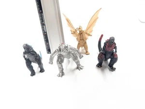Godzilla Figuren Konvolut Gold Rot Blau Silber Drache - Bild 1 von 13