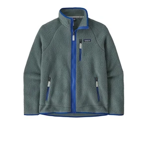 Men's Patagonia Retro Pile Fleece Jacket Full Zip Nouveau Green Size Large/XL - Picture 1 of 16