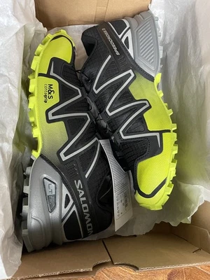 Salomon Speedcross Para hombres Trail Running Senderismo Zapatos EE. UU. 9.5 Negro/Lima Foto 1 de 4