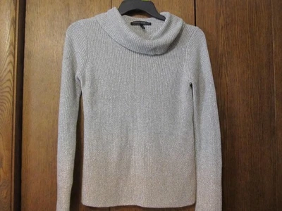 Suéter de punto pesado White House Black Market XS cuello capucha damas - ¡brillante! Foto 1 de 3