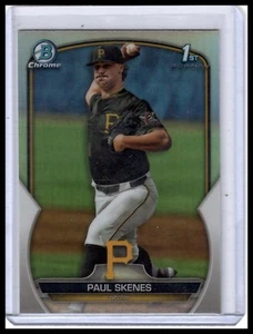 2023 Bowman Draft #BDC-14 Paul Skenes Chrome Refractor - Picture 1 of 2