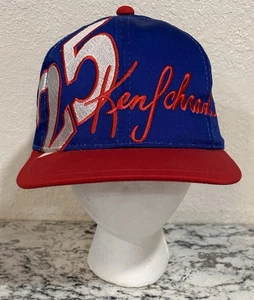 Vintage 1996 Ken Schrader 25 Budweiser Blue Snapback NASCAR - Bild 1 von 11
