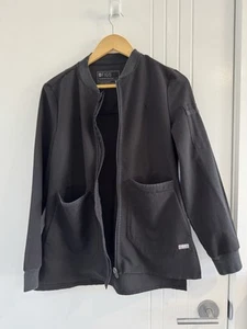 Figs Bellery Scrub Jacket small Black - Picture 1 of 3