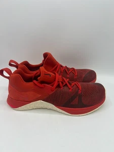 Nike Metcon Flyknit 3 rojo/blanco AQ8022-600 para hombre talla 11 - Imagen 1 de 5