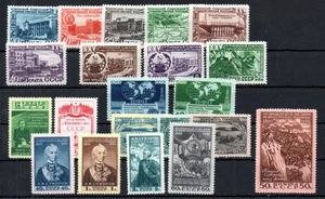 RUSSIA , 1950 , SIX better / scarce sets , MNH - Picture 1 of 1