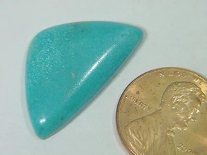 MA cresta blu turchese 26 x 15 mm forma libera pietra preziosa cabochon lapidaria 5014B - Foto 1 di 1