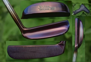 Stunning CUSTOM Torched Oil Can Wilson Original 200 Blade Putter / Napa 8802 882 - Picture 1 of 22
