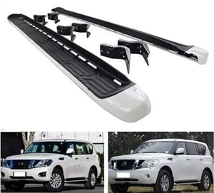 Fits for Infiniti QX56 QX80 2011-2024 Door Side Steps Running Board Nerf Bar - Picture 1 of 6