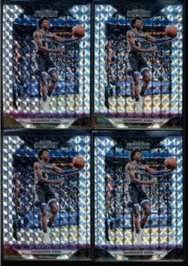 LOT OF (4) DE'AARON FOX 2018/19 PANINI MOSAIC #17 SILVER PRIZM FC7771 - Picture 1 of 1