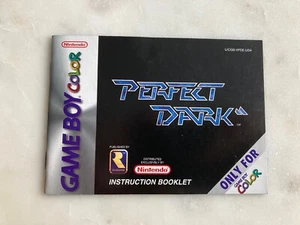 Perfect Dark | Gameboy Color | Manual Only - Picture 1 of 3