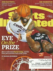 SPORTS ILLUSTRATED KYRIE IRVING COVER- June 6, 2016- HAS ADDRESS TAG - Picture 1 of 1