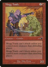FOIL Mogg Toady | MtG Magic Nemesis | English | Near Mint