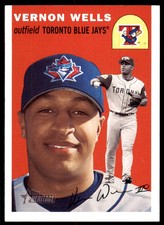 2003 Topps Heritage Vernon Wells Toronto Blue Jays #204