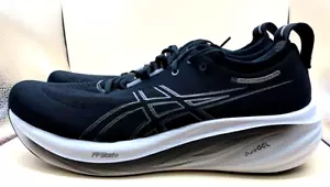 ASICS Gel Nimbus26 1011B794-001 Black Graphite Grey Men's Running Shoes S:12.5 - Picture 1 of 11