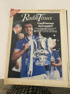 Radio Times: 18-24 May 1985 - FA Cup Final Everton vs Man U