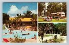 Leesburg FL-Florida, Holiday Travel Park, Outside Scenic View, Vintage Postcard